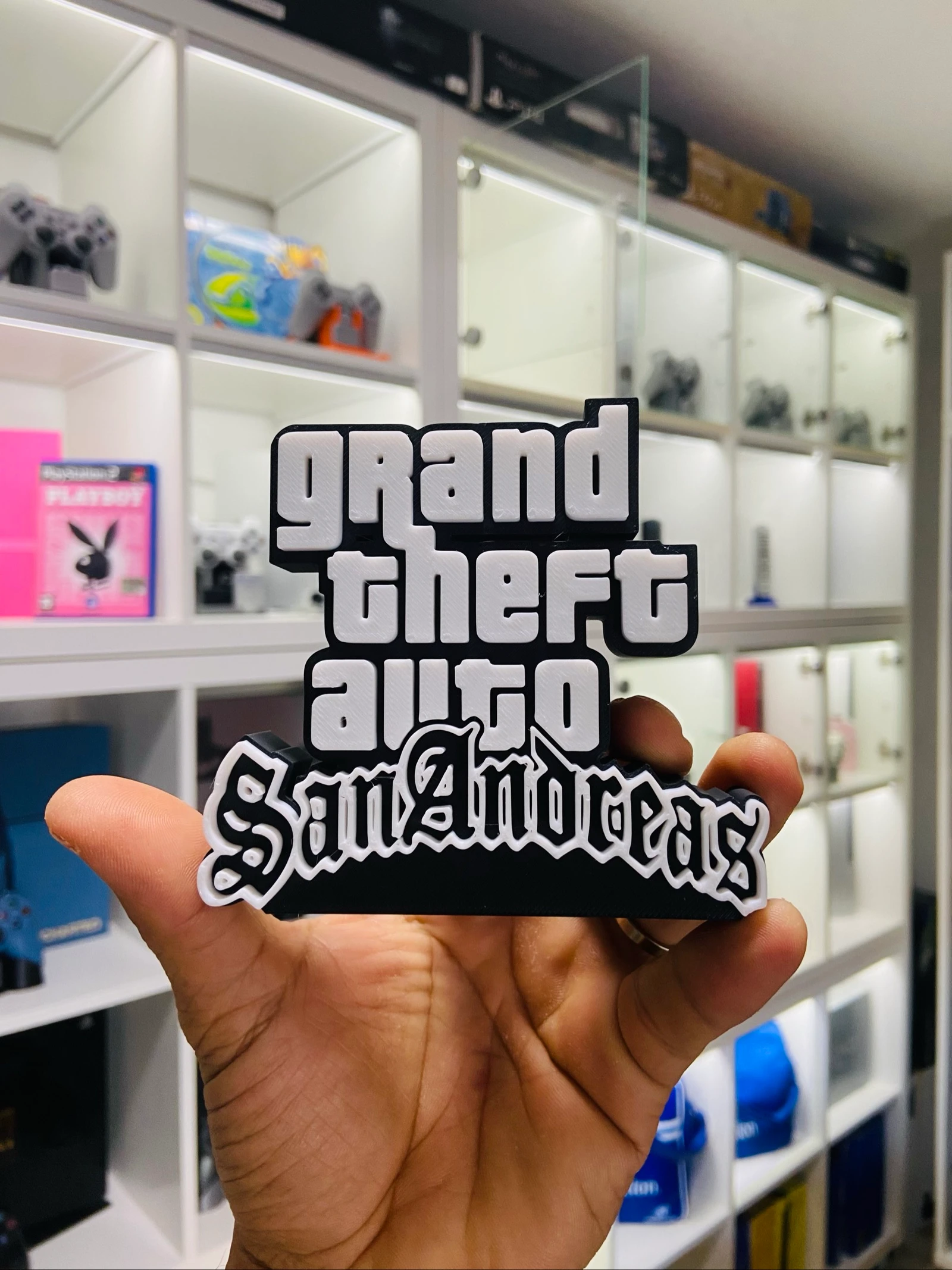 GTA San Andreas - Placa decorativa de Mesa 